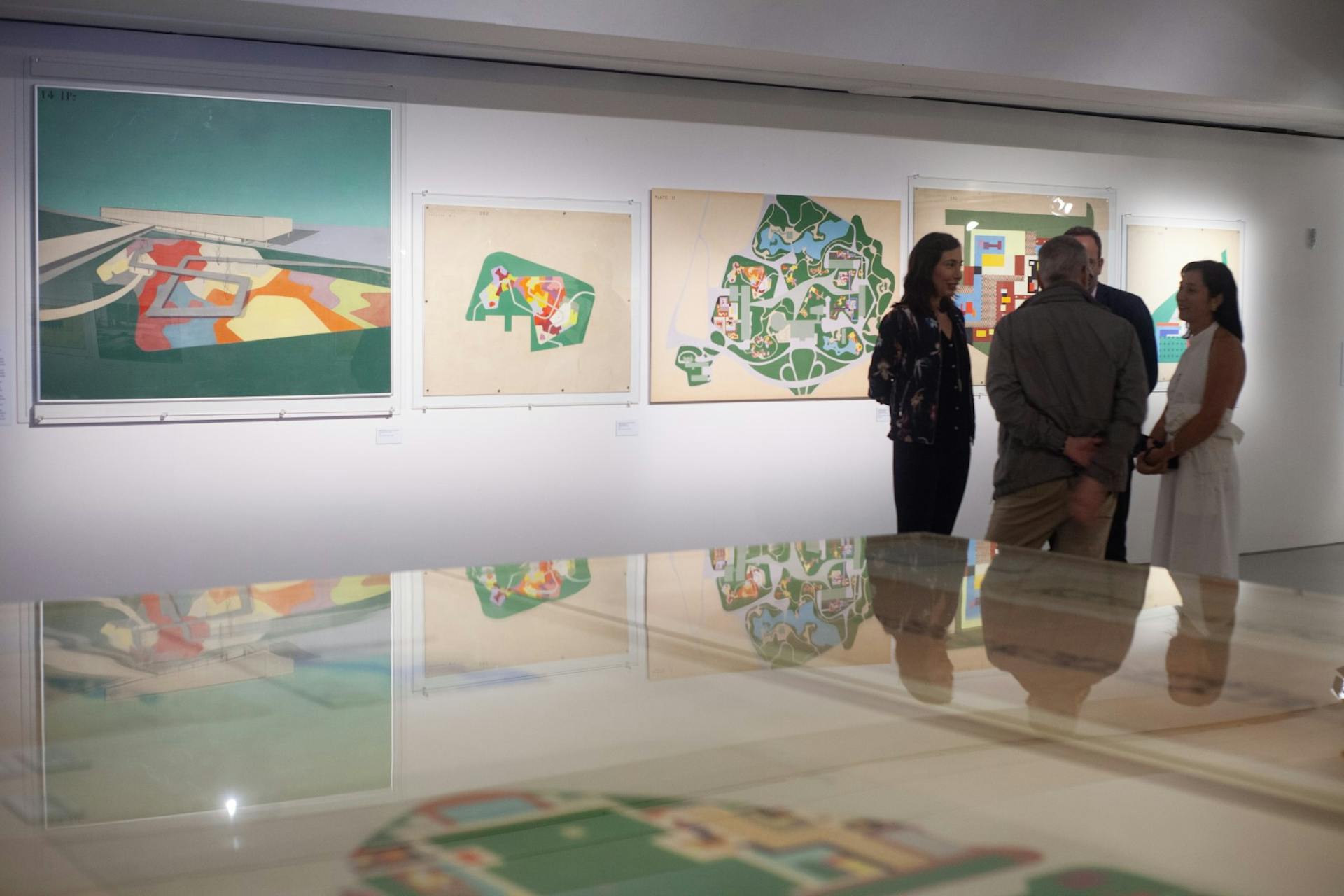 Paisagem Construída: São Paulo e Burle Marx, Imagens da exposição