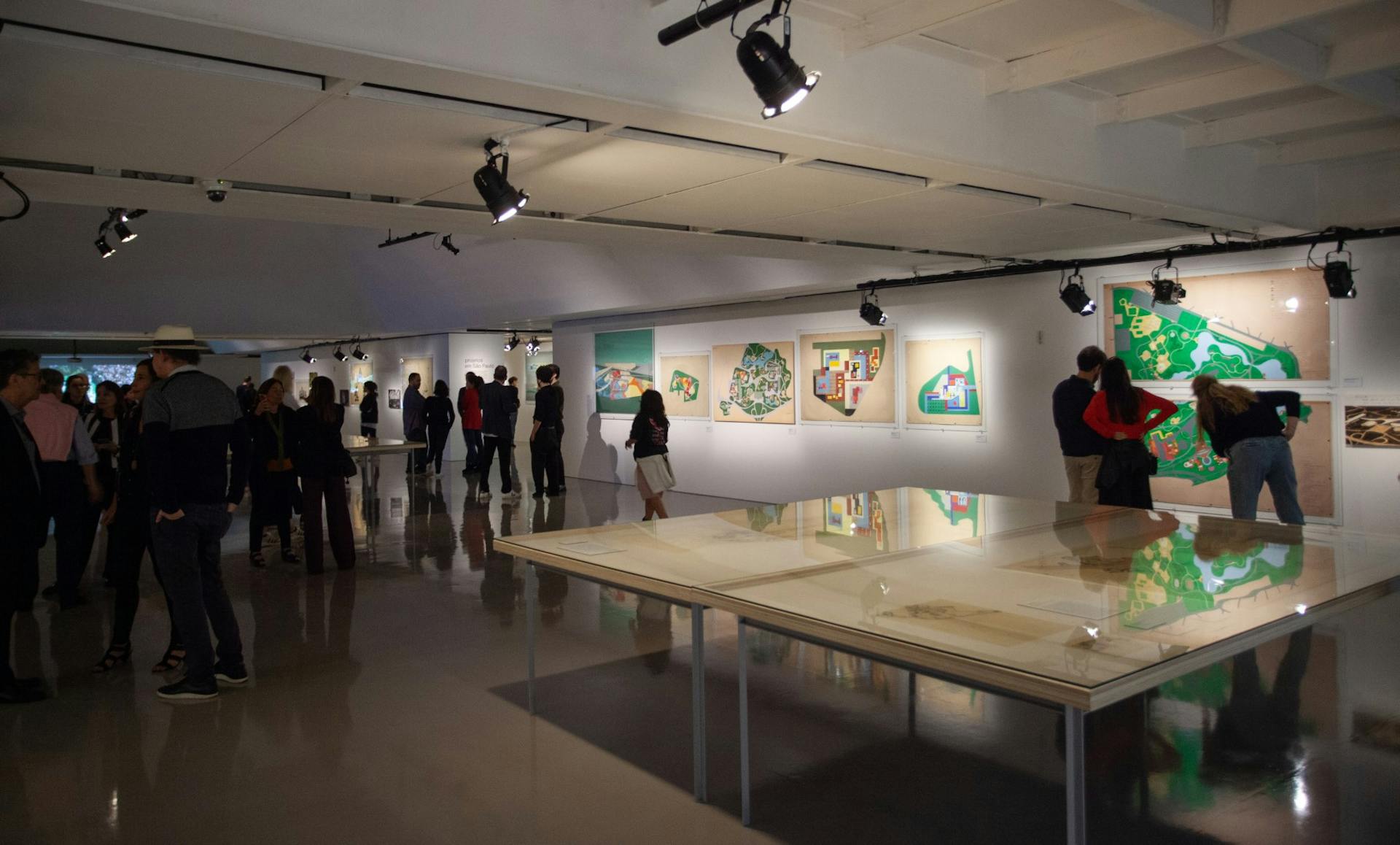 Paisagem Construída: São Paulo e Burle Marx, Imagens da exposição
