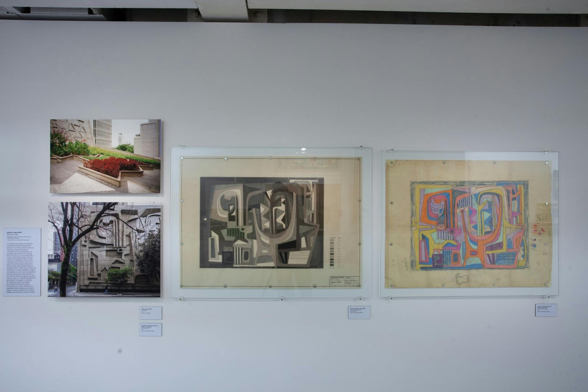 Paisagem Construída: São Paulo e Burle Marx, Imagens da exposição